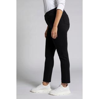 Ulla Popken  Skinny jeans modello Sarah con taglio aderente a vita alta e cinque tasche 