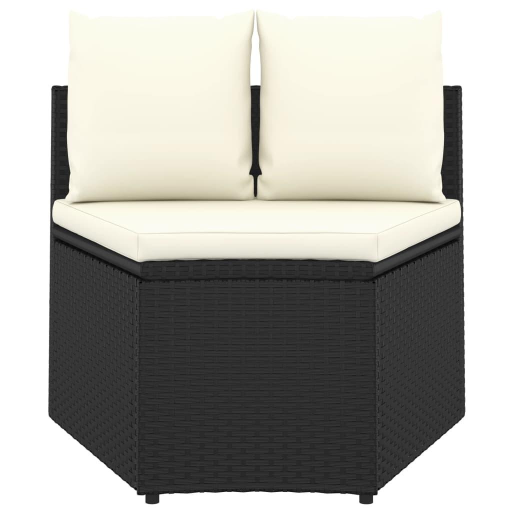 VidaXL Gartensofa poly-rattan  