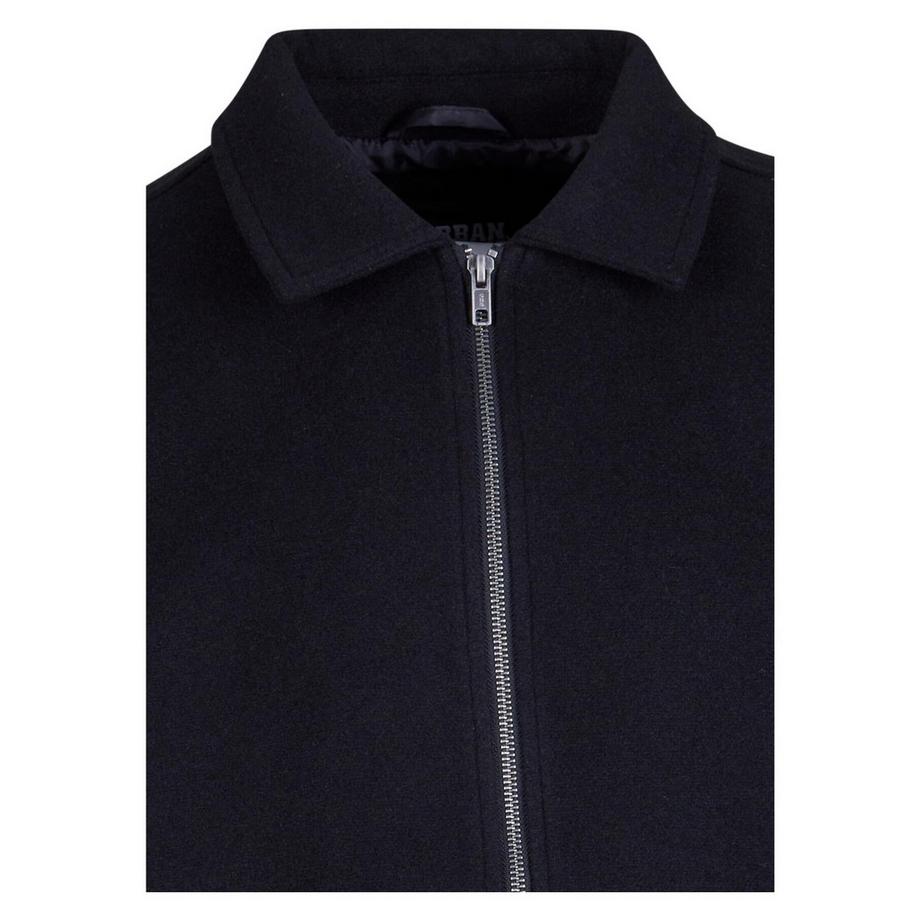 URBAN CLASSICS Veste Basic avec fermeture éclair et col  