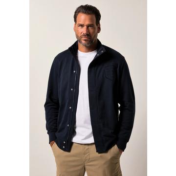 Sweatjacke FLEXNAMIC®, Bauchfit, Badges, bis 7 XL, Tall