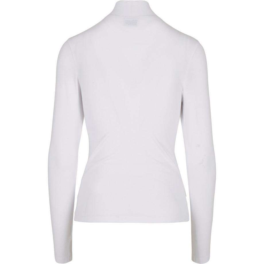 URBAN CLASSICS T-Shirt Dolcevita Maniche Lunghe con Cut Out  