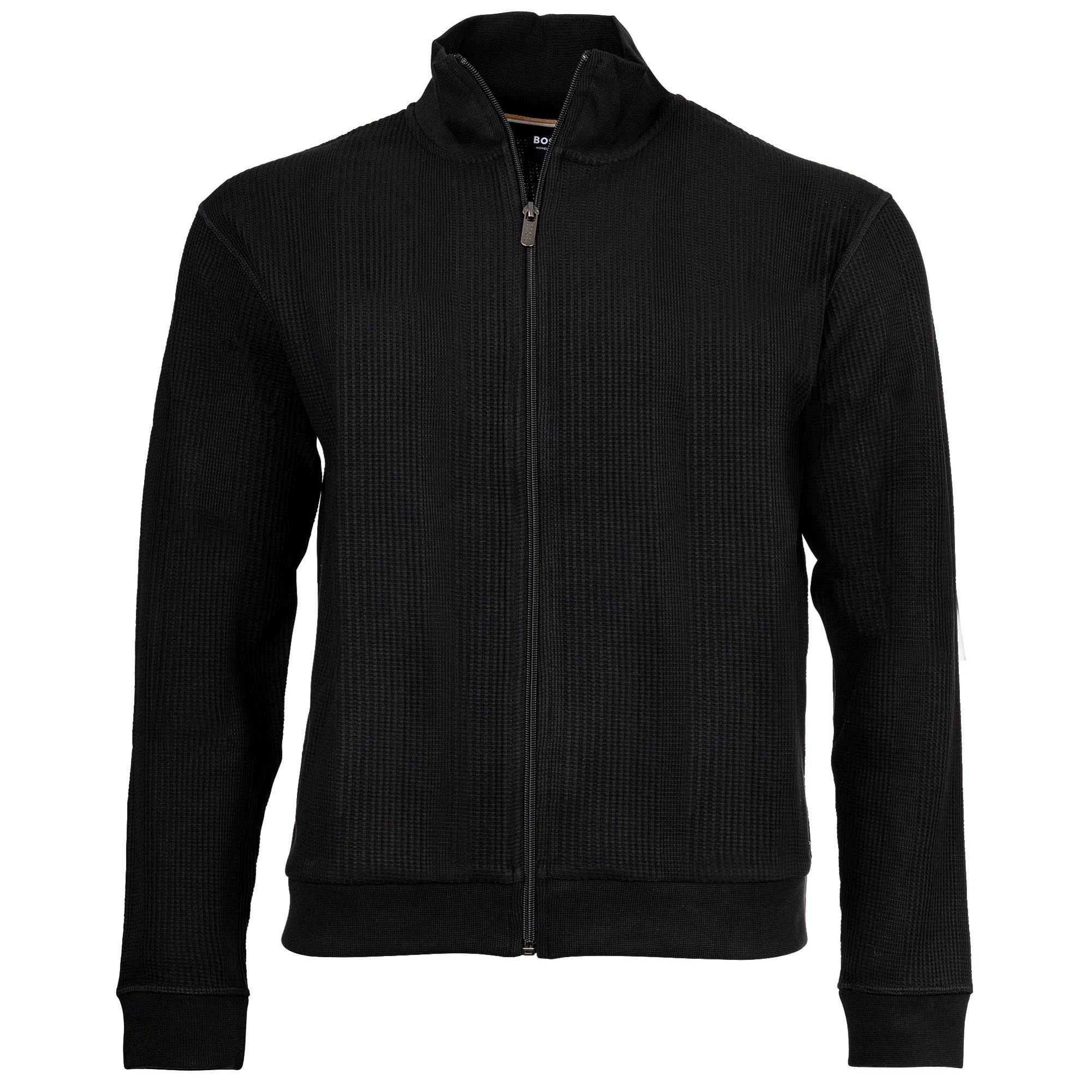 BOSS Bequem sitzend Structure Zip Jacke  