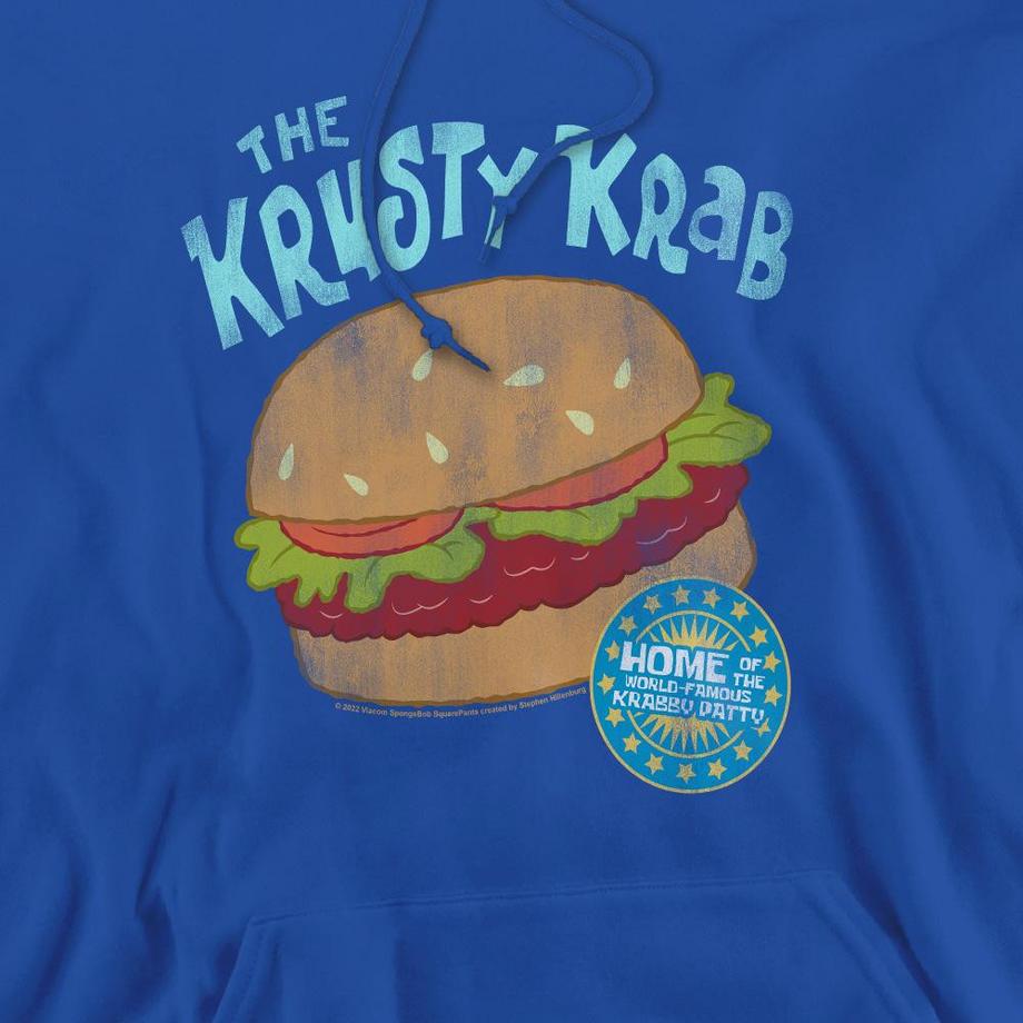 Nickelodeon Krusty Krab Felpa Con Cappuccio  