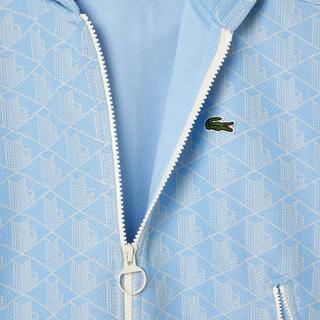 LACOSTE Jacquard Full Zip Hoodie  