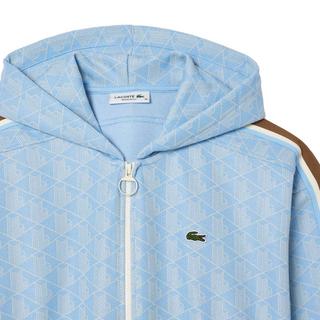 LACOSTE Jacquard Full Zip Hoodie  