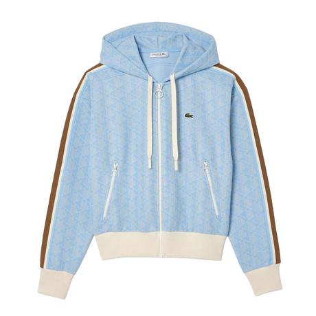 LACOSTE Jacquard Full Zip Hoodie  