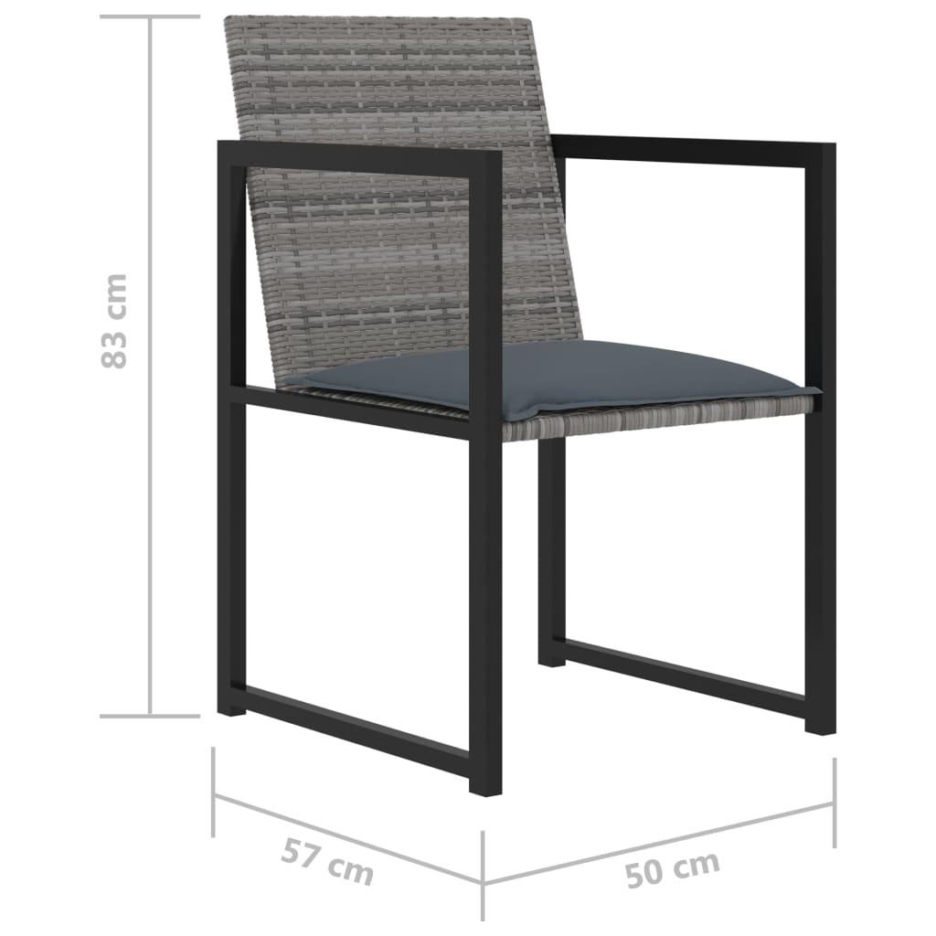 VidaXL Essgarnitur garten poly-rattan  