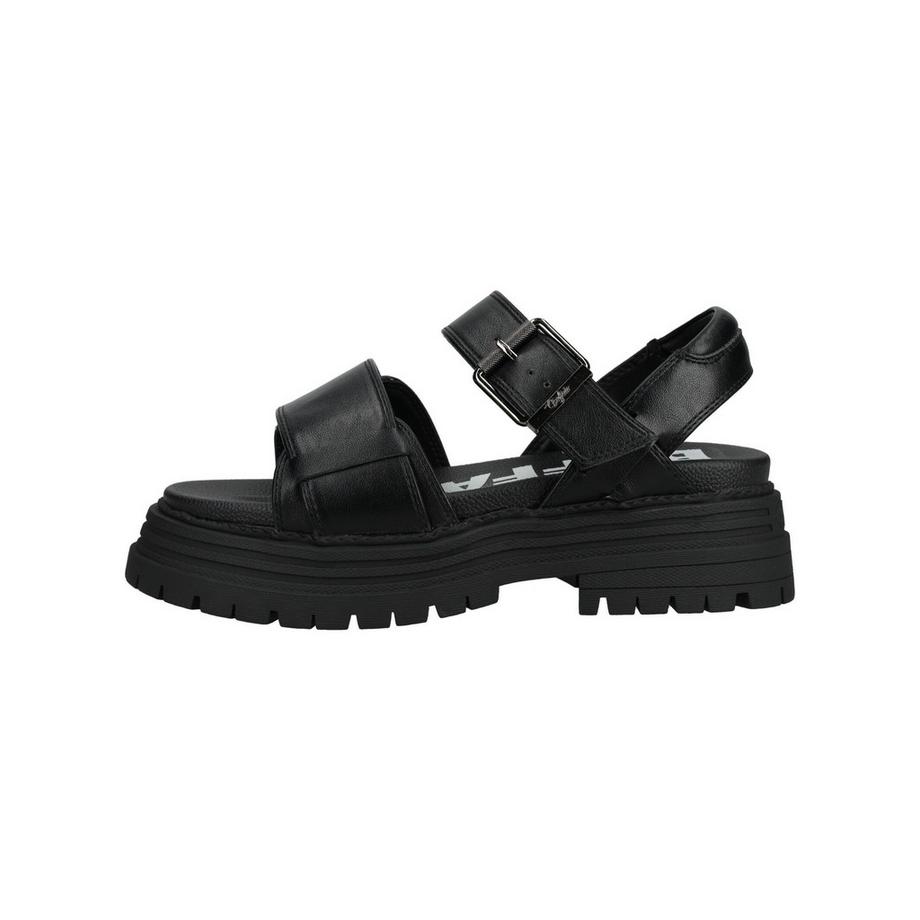 Buffalo Plateausandalen mit Schnallenriemen  