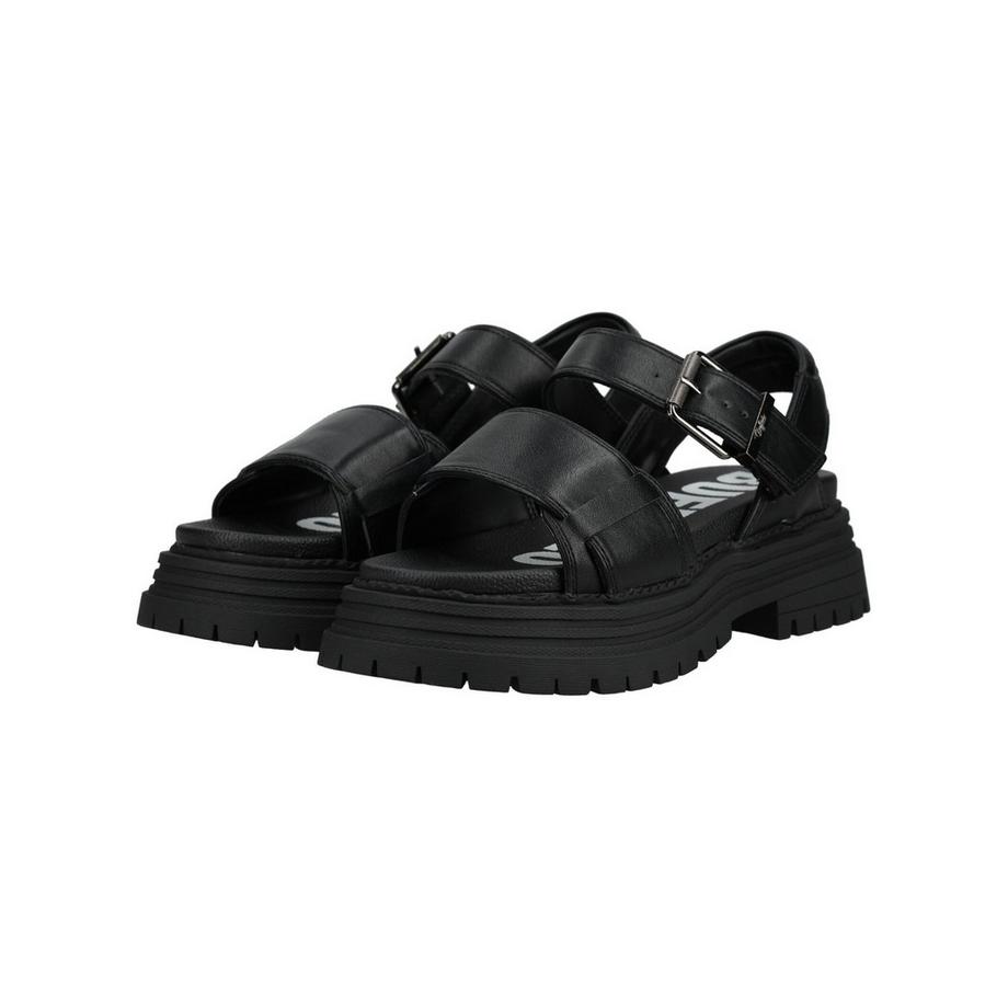 Buffalo Plateausandalen mit Schnallenriemen  