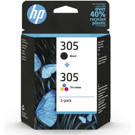 Hewlett-Packard  HP Nr. 305 Combo Pack, TPA schwarz + farbig 