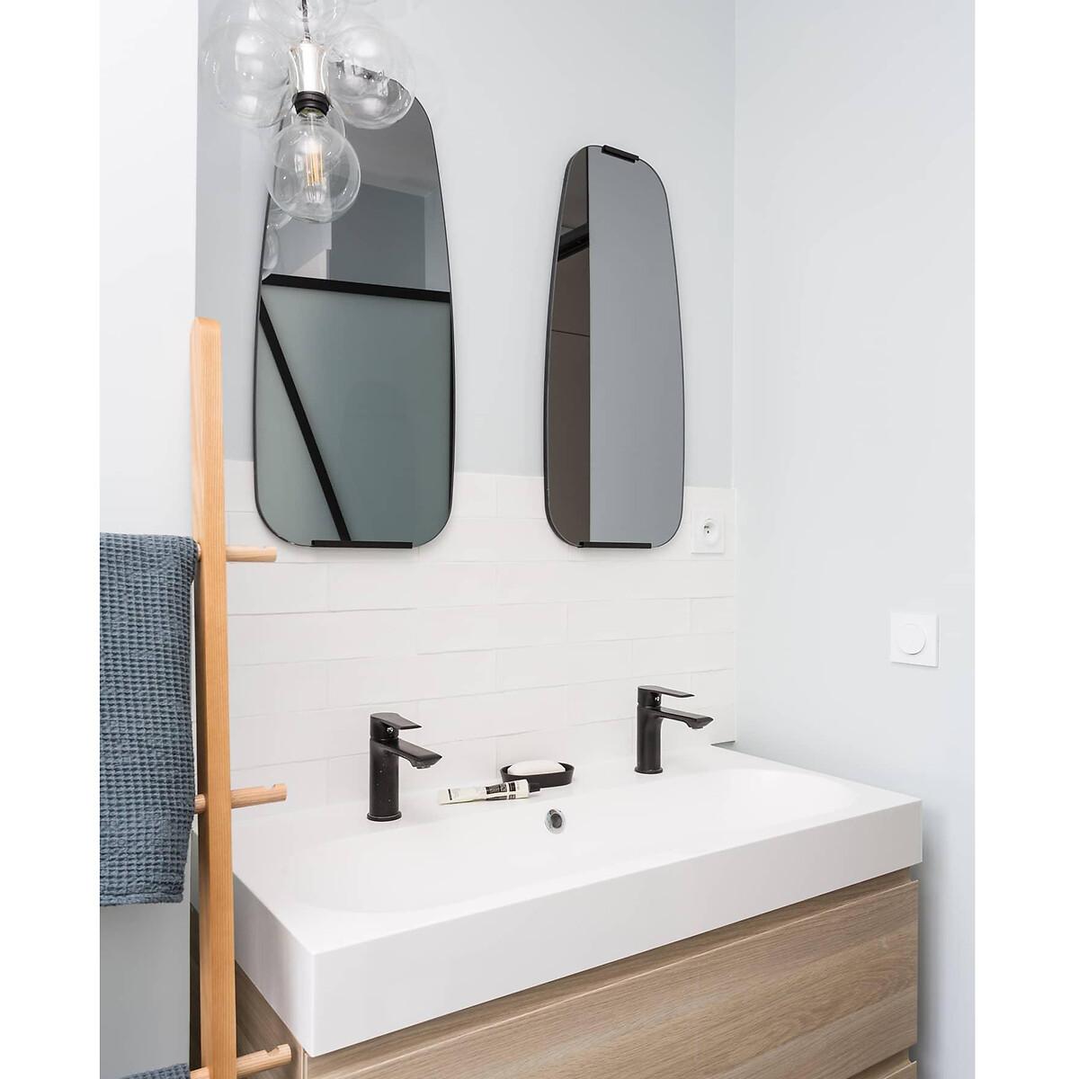 AM.PM Miroir grisé et gun métal fer  