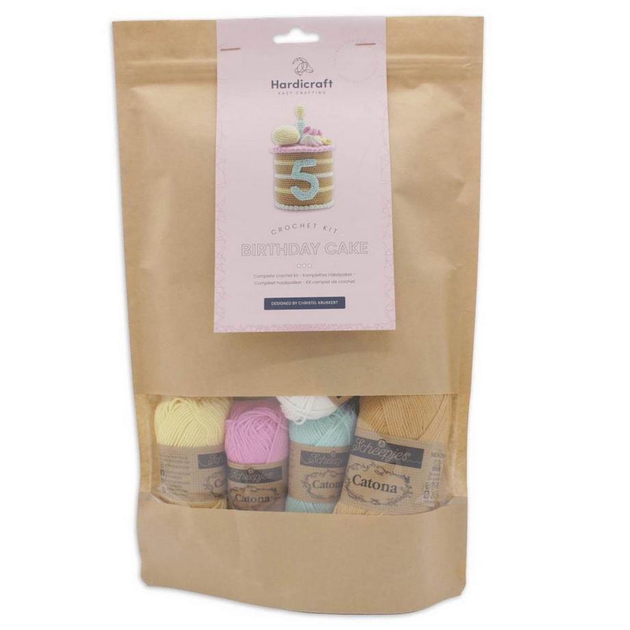 Hardicraft  Gâteau d'anniversaire - kit de crochet 