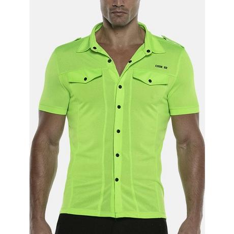 Code22  Camicia a maniche corte Vivid 