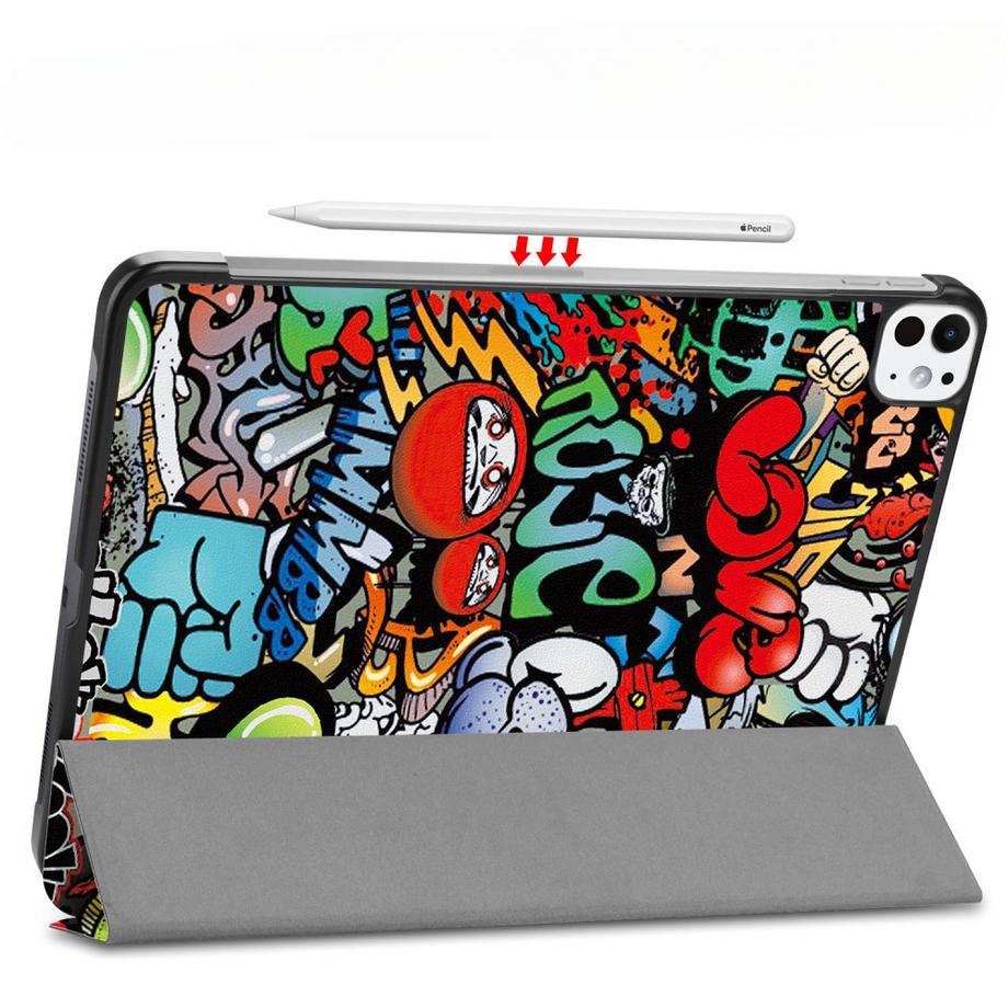 Cover-Discount  iPad Pro 11 2024 - Tri-fold Smart Case Motiv 