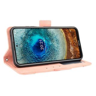 Cover-Discount  Nokia X20 - Étui avec de nombreux compartiments pour cartes marron 