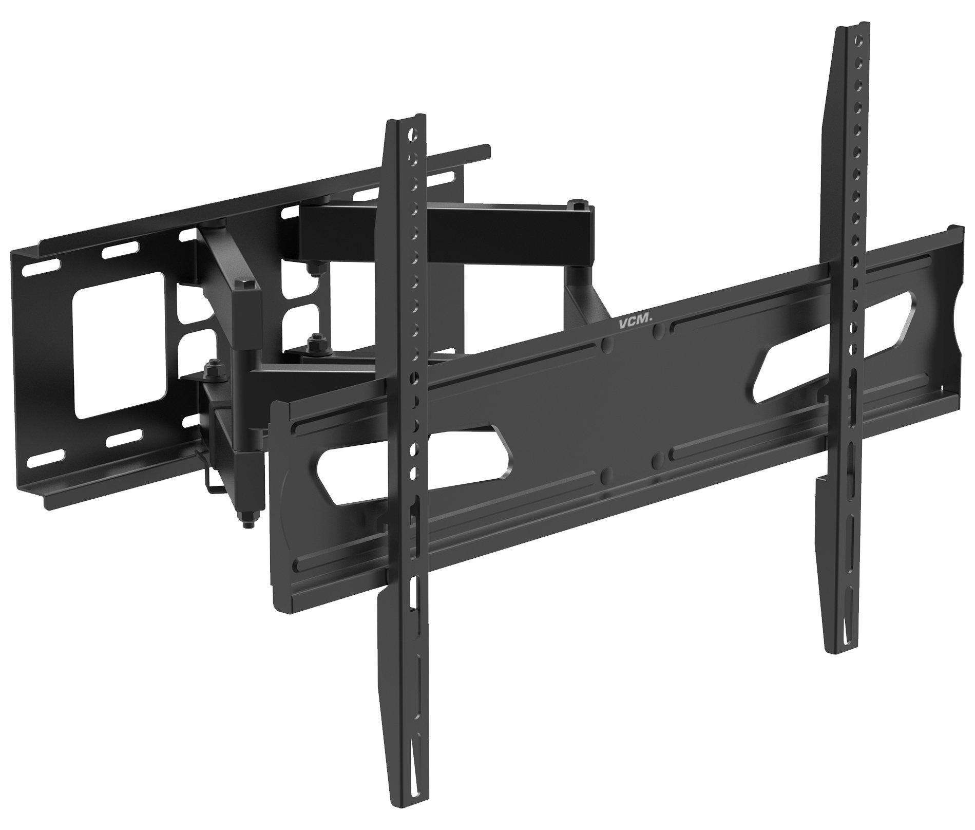 VCM Universal TV Halterung | VESA Wandhalterung | Halter ausziehbar schwenkbar neigbar | Belastbarkeit bis zu 25kg - B-NS600  