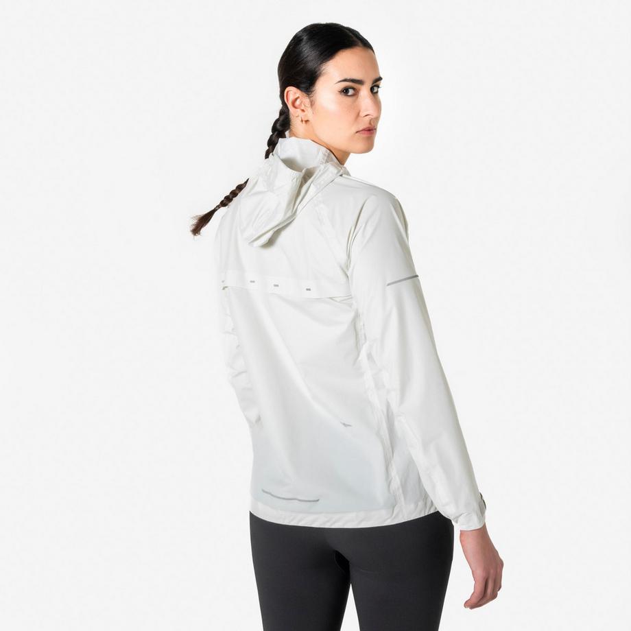 KIPRUN  Wasserdichte Laufjacke , Kiprun Run Rain 900, Grau 