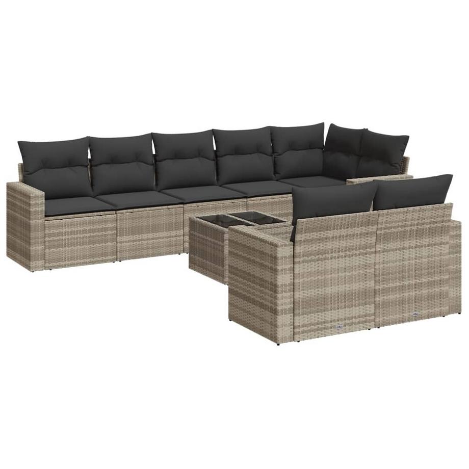 VidaXL Garten sofagarnitur poly-rattan  