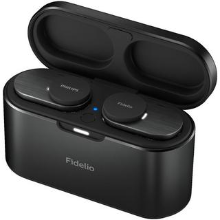 PHILIPS  T1BK/00, True Wireless In-Ear schwarz, Aktiv Noise Cancelling, Ladecase 