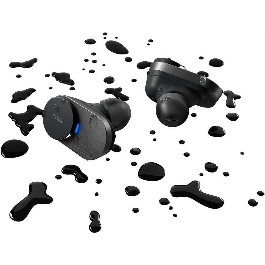 PHILIPS  T1BK/00, True Wireless In-Ear schwarz, Aktiv Noise Cancelling, Ladecase 