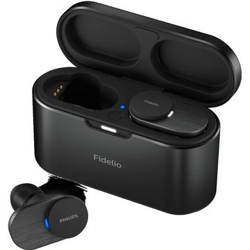 Philips T1BK/00 cuffia e auricolare Cuffie True Wireless Stereo (TWS) In-ear Musica e Chiamate USB tipo-C Bluetooth Nero