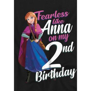 FROZEN  Fearless Like Anna TShirt  2 Geburtstag 