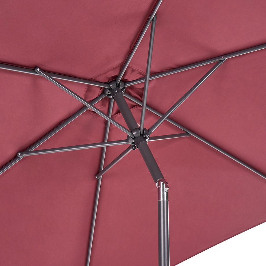 Beliani Parasol de jardin en Tissu  VARESE  