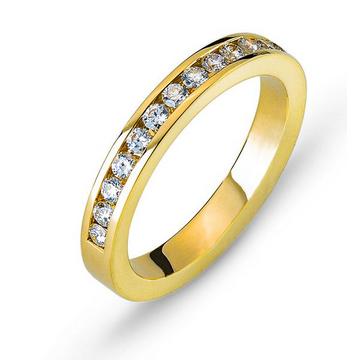 Bague Mémoire or jaune 750/18K 0.48ct