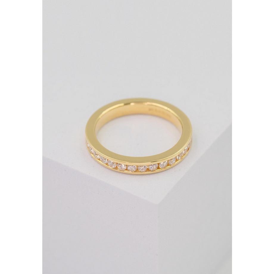 MUAU Schmuck  Bague Mémoire or jaune 750/18K 0.48ct 