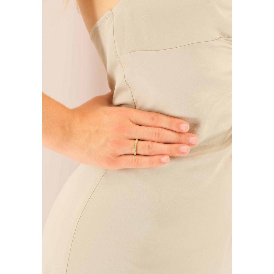 MUAU Schmuck  Bague Mémoire or jaune 750/18K 0.48ct 