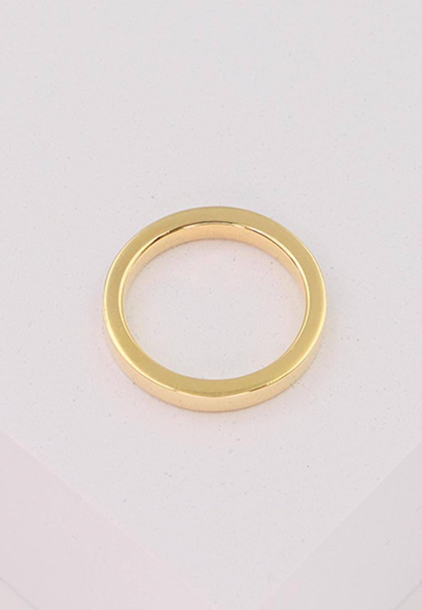 MUAU Schmuck  Mémoire Ring Gelbgold 750/18K 0.48ct 