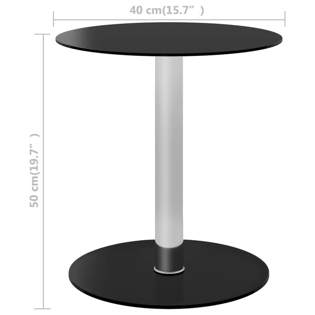 VidaXL Table basse verre  