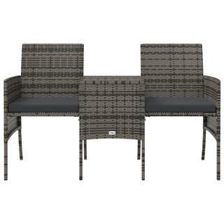 VidaXL Gartensofa poly-rattan  