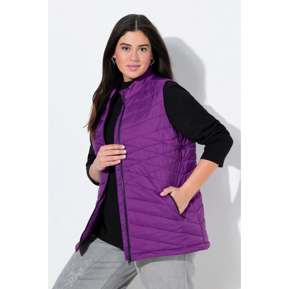 Ulla Popken Doudoune Sans Manches Fonctionnelle Déperlante  