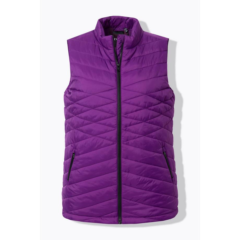 Ulla Popken Doudoune Sans Manches Fonctionnelle Déperlante  