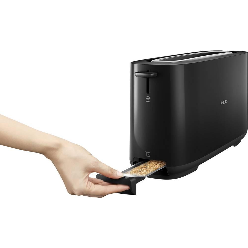 PHILIPS Daily Collection  Toaster Schwarz  