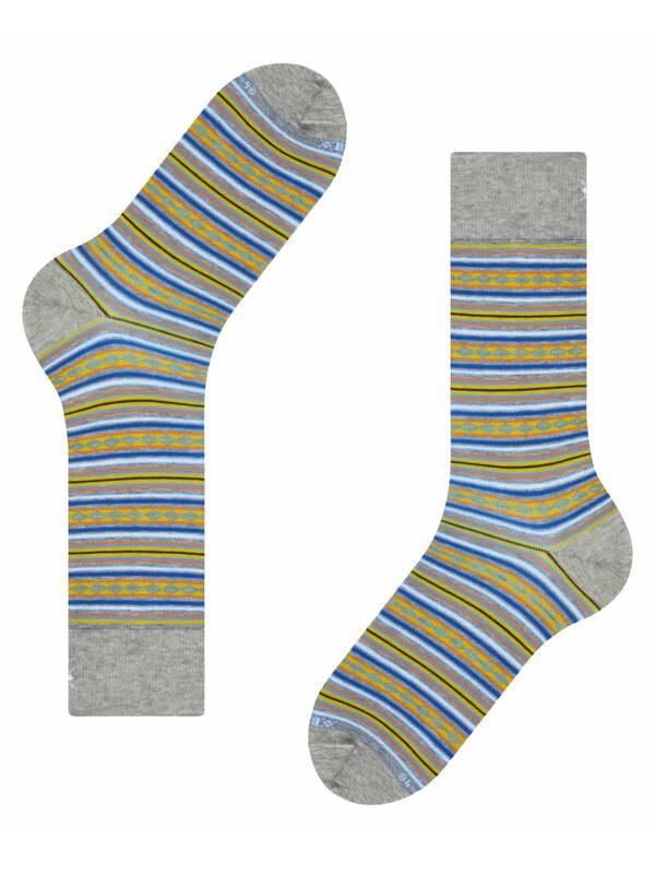 Burlington  Socken Square Stripe 