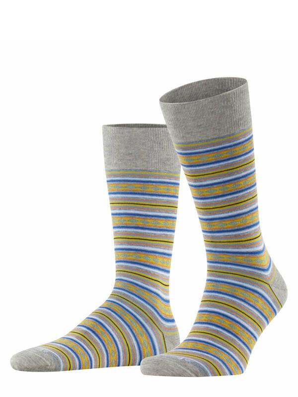 Burlington  Chaussettes Square Stripe 