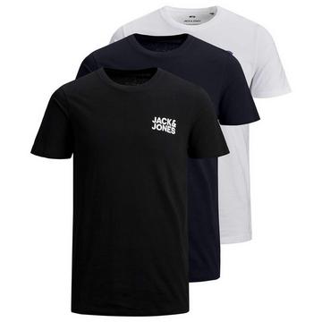 Maglietta  Vestibilità confortevole-JJECORP LOGO TEE O-NECK 3PK