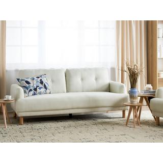 Beliani 3 Sitzer Sofa aus Polyester Retro TUVE  