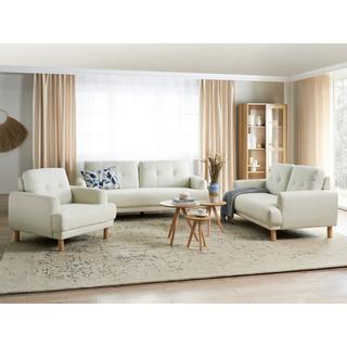 Beliani 3 Sitzer Sofa aus Polyester Retro TUVE  