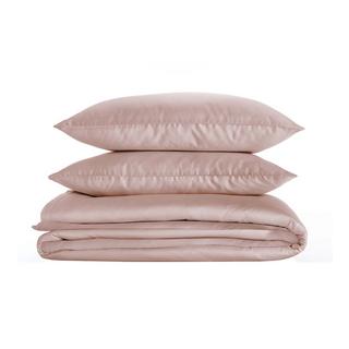 Living Home Set Biancheria da Letto Uni Satin 100  