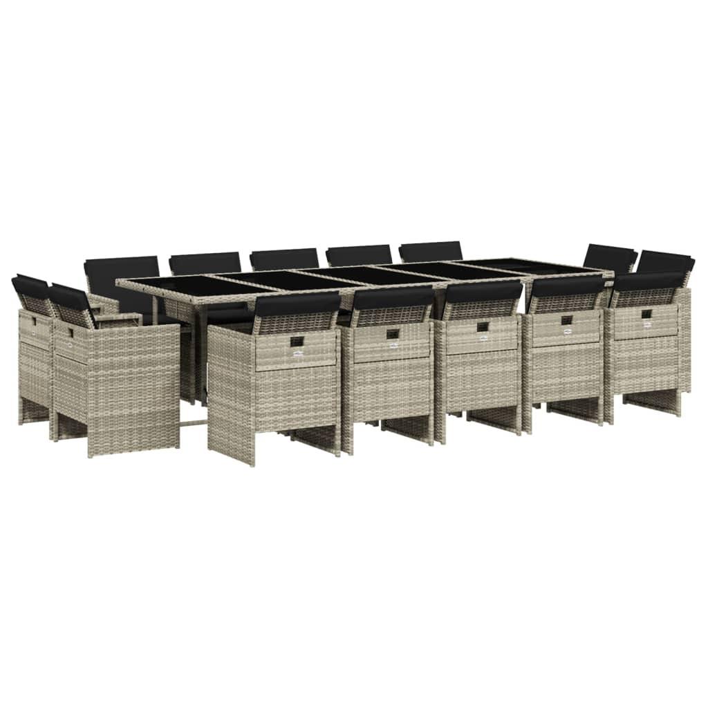 VidaXL Garten essgruppe poly-rattan  