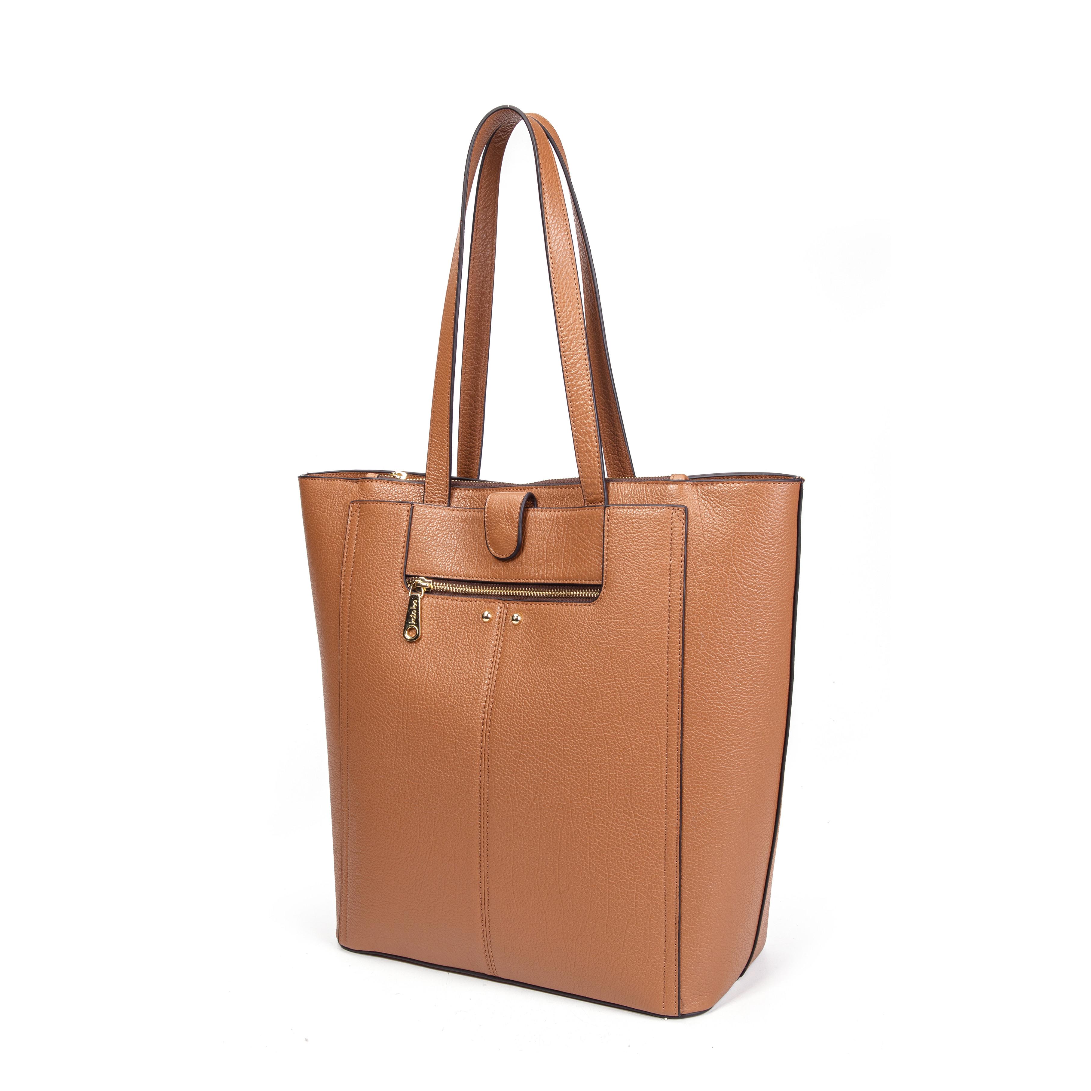 Kate Lee  Sac cabas en cuir Madeleine camel 