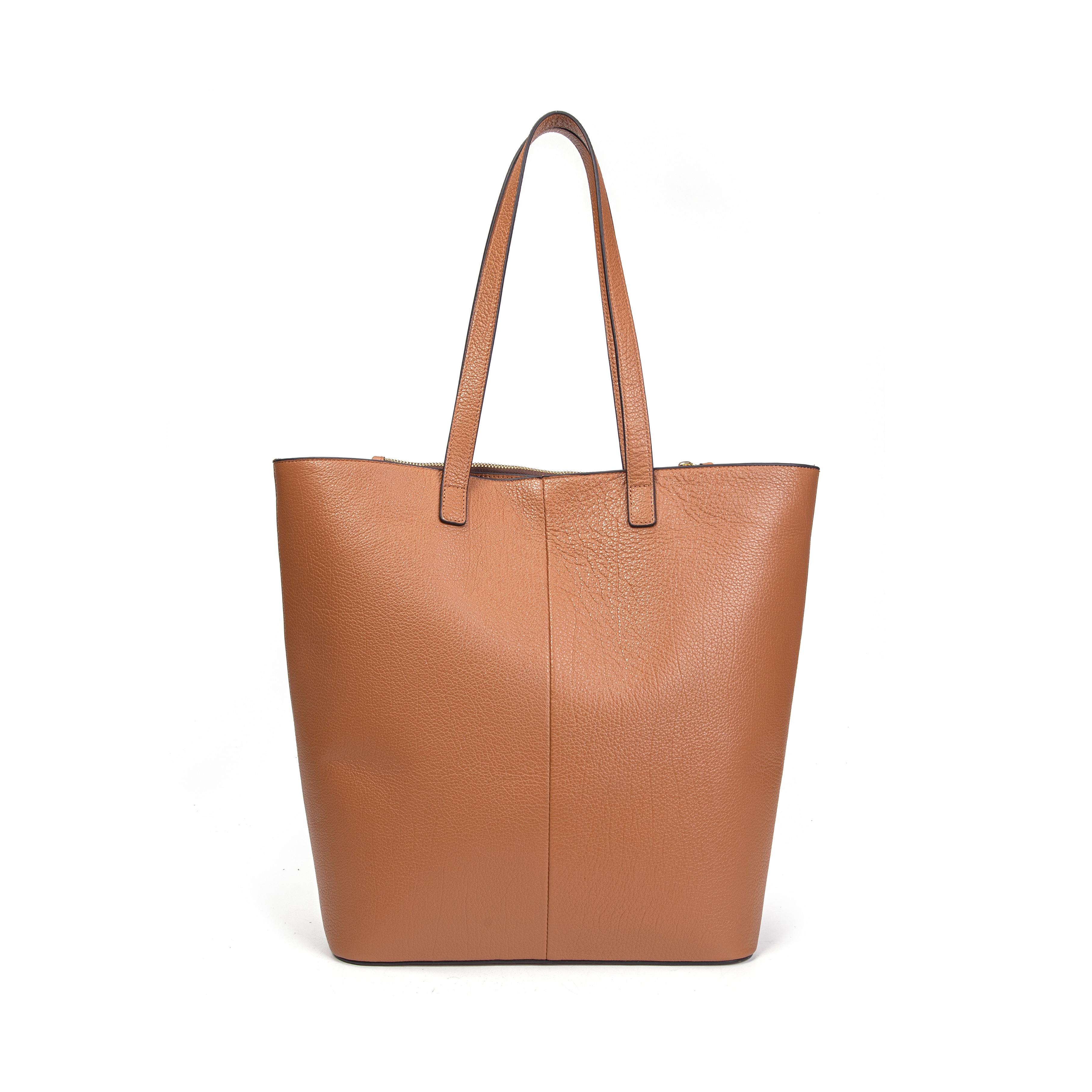 Kate Lee  Sac cabas en cuir Madeleine camel 