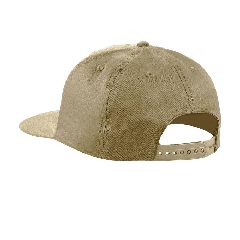 Beechfield Bio-Baumwolle Flat Brim Kappe  