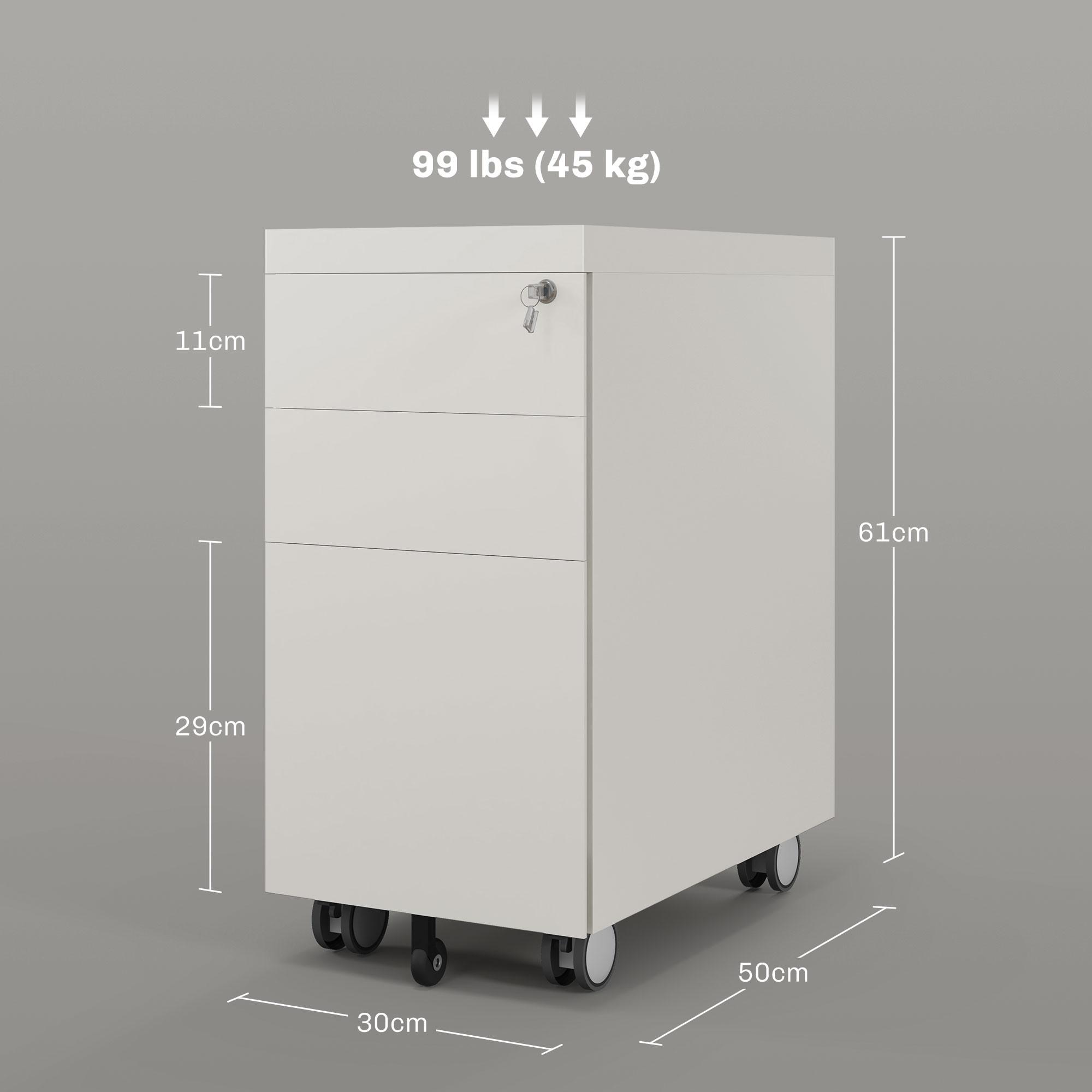 HOMCOM Rollcontainer  