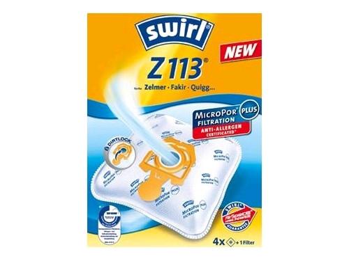 E+P Elektrik Swirl Staubbeutel Z 113 EcoPor Zel VE4  