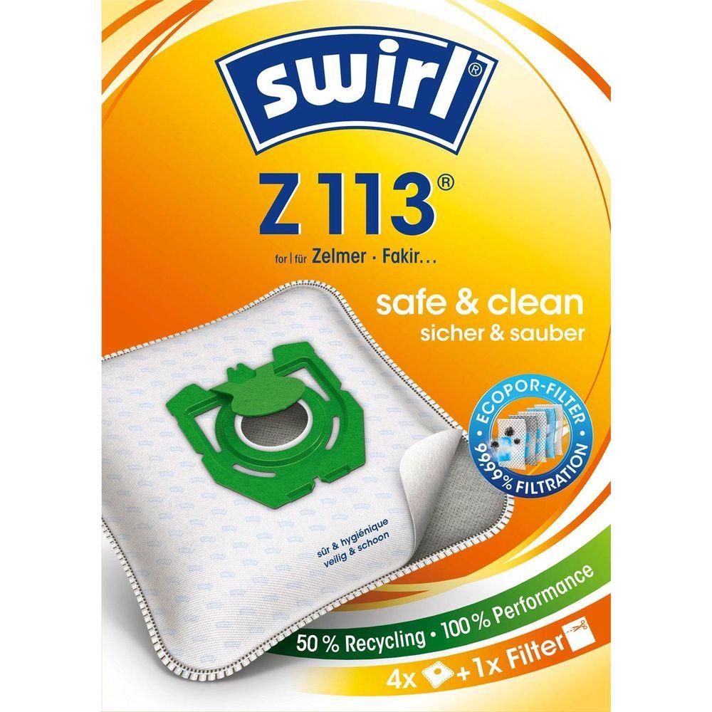 E+P Elektrik Swirl Staubbeutel Z 113 EcoPor Zel VE4  