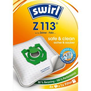 E+P Elektrik Swirl Staubbeutel Z 113 EcoPor Zel VE4  